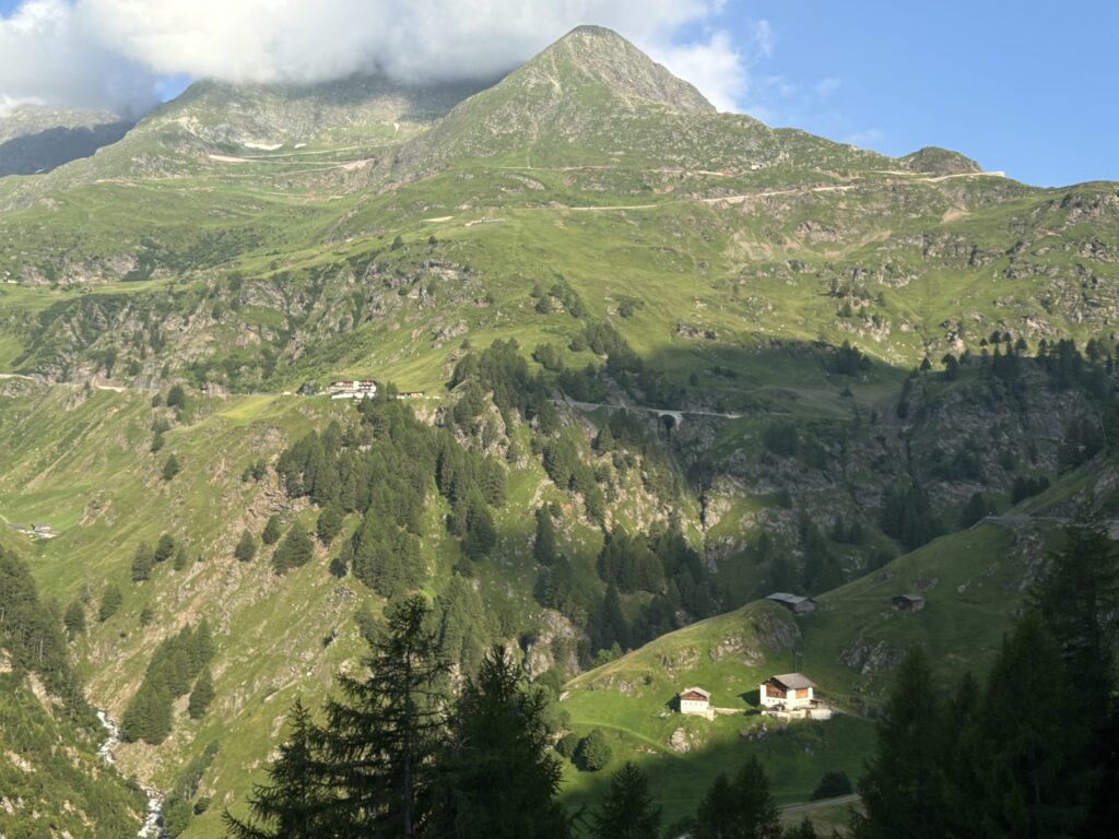 Blick auf das Timmelsjoch